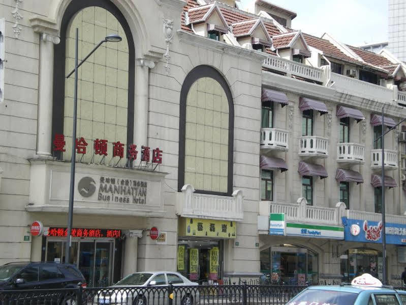 Manhattan Jinling Hotel Şanghay Dış mekan fotoğraf